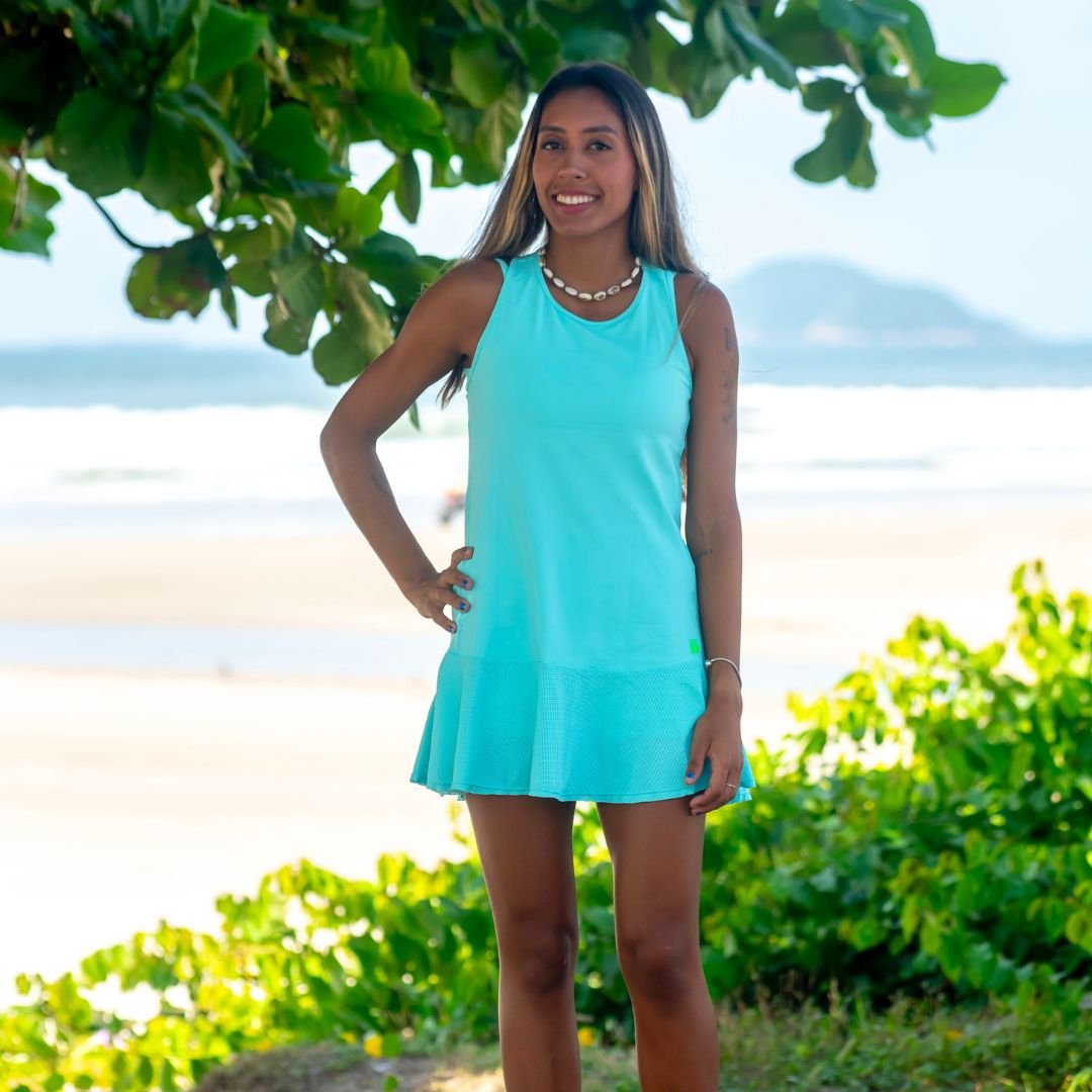 Vestido Feminino Quartzo com Short Feminino Summer - Imagem 3